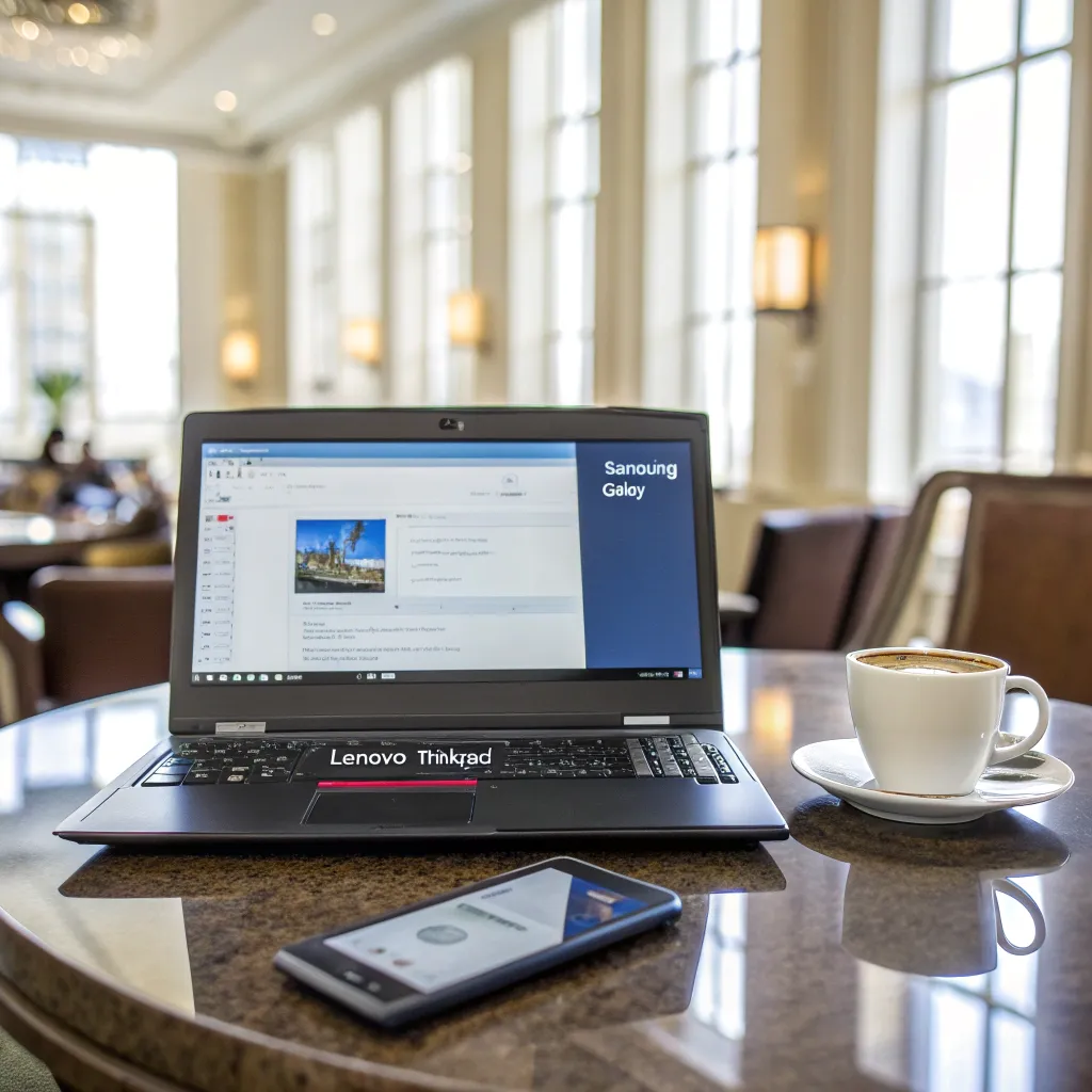 Professional business contact setup