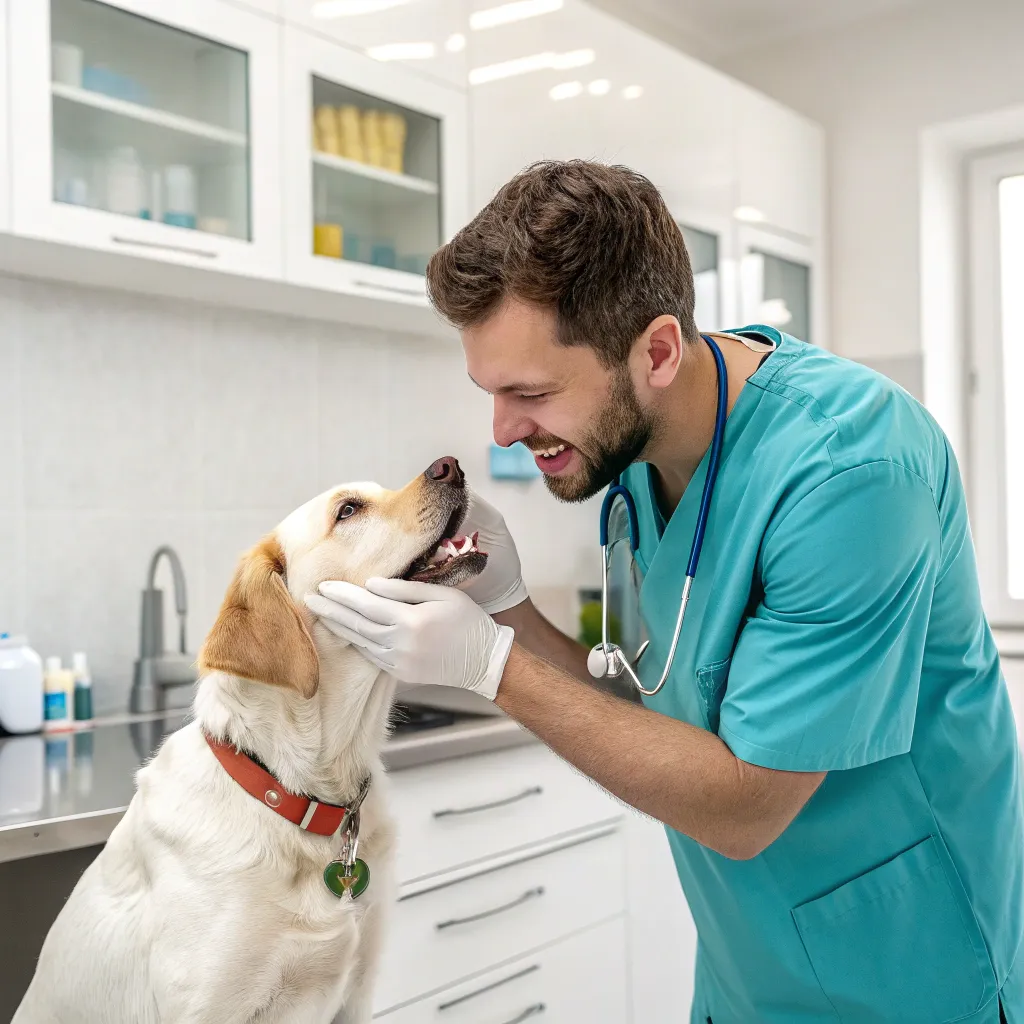 Professional illustration of pet care services